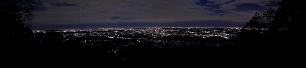 八王子城跡 夜景を見るためのナイトハイキングコース