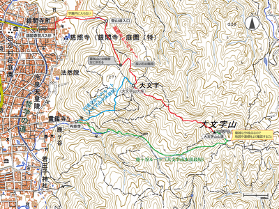 大文字山山頂 夜景を見るためのナイトハイキングコース