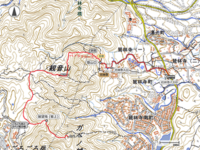 カベの城 - 地図