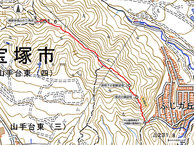 満願寺西山 - 地図