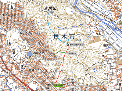 鳶尾山観光展望台 - 地図